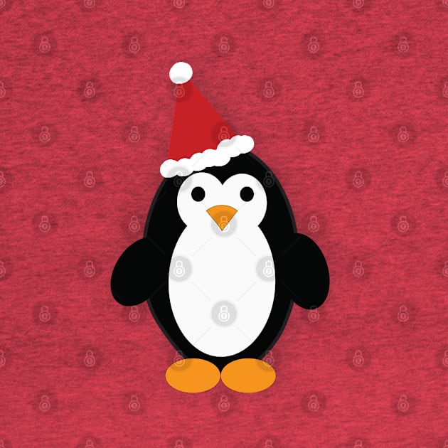 Santa Penguin by Hedgie Designs